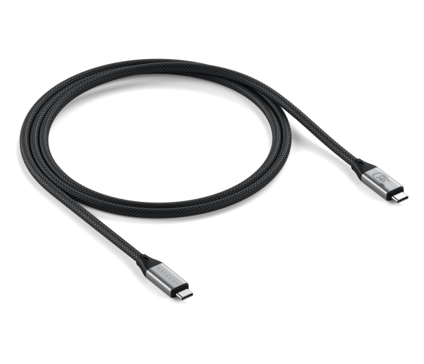 Satechi USB4 V2 Pro Cable USB-C, PD 240W, 8K 120Hz 1,2m space gray - 1542918 - zdjęcie 2